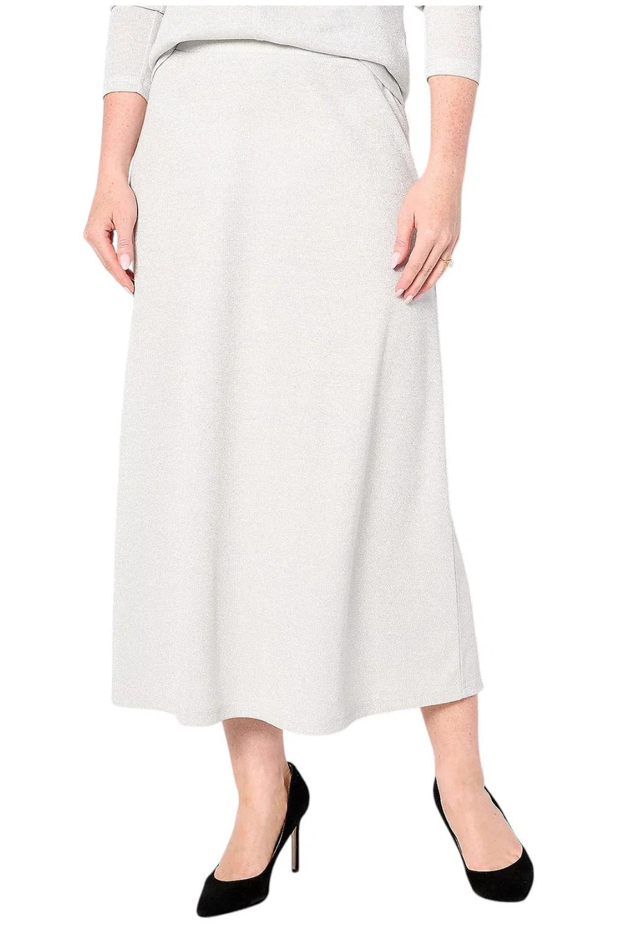 Peace Love World Women`s Black Label Pull-On Skirt Pristine - Regular